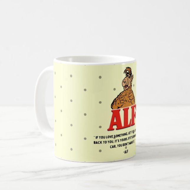 Caneca De Café "Alf" (Frente Esquerda)