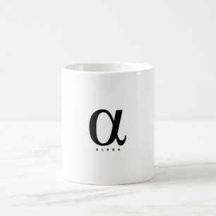 Caneca De Café Alfa