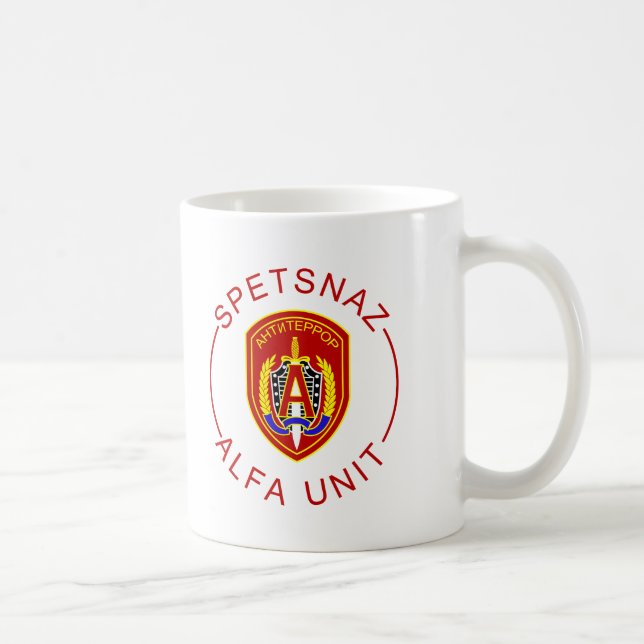 Caneca De Café Alfa de Spetsnaz (Direita)