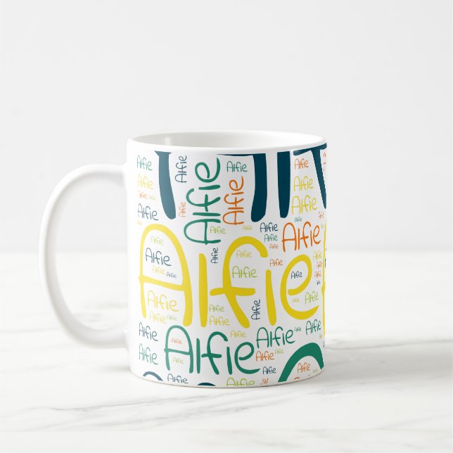 Caneca De Café Alfie (Esquerda)