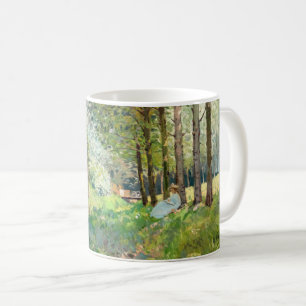 Caneca De Café Alfred Sisley - Descanso ao longo do Córrego