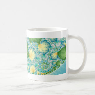 Caneca De Café Algas - Fractal