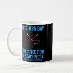 Caneca De Café Álgebra Divertida É Dia de Abs Professor de Matemá