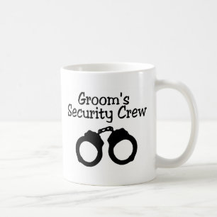 Caneca De Café Algemas do grupo da segurança dos noivos