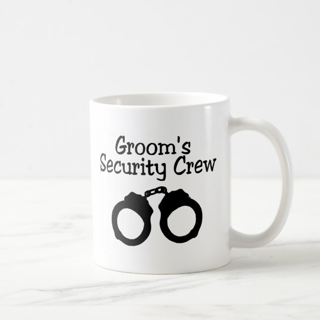 Caneca De Café Algemas do grupo da segurança dos noivos (Direita)