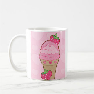 Caneca De Café Algo do Sweet de Morango