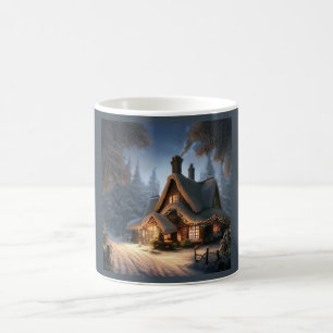 Caneca De Café Algodão Natal 5