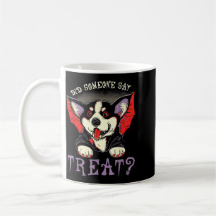 Caneca De Café Alguém Disse Guloseima - Cachorro Vampiro Morcego