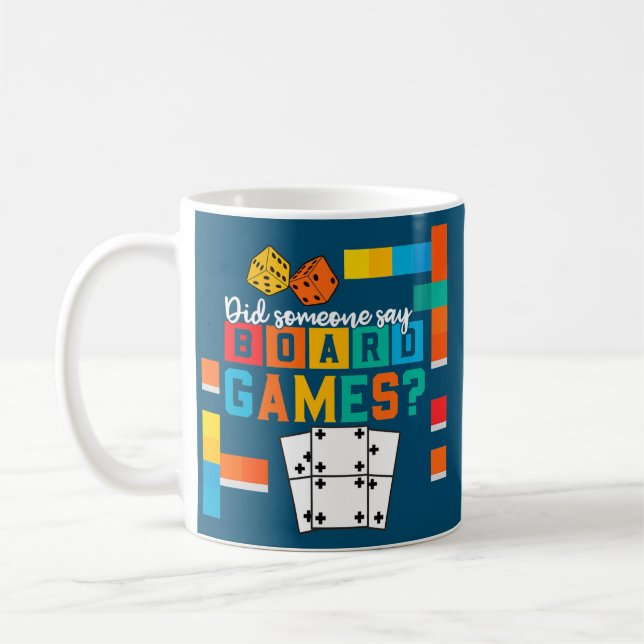 Caneca De Café Alguém Disse Jogos Conselhos Engraçados Jogo De Co (Esquerda)