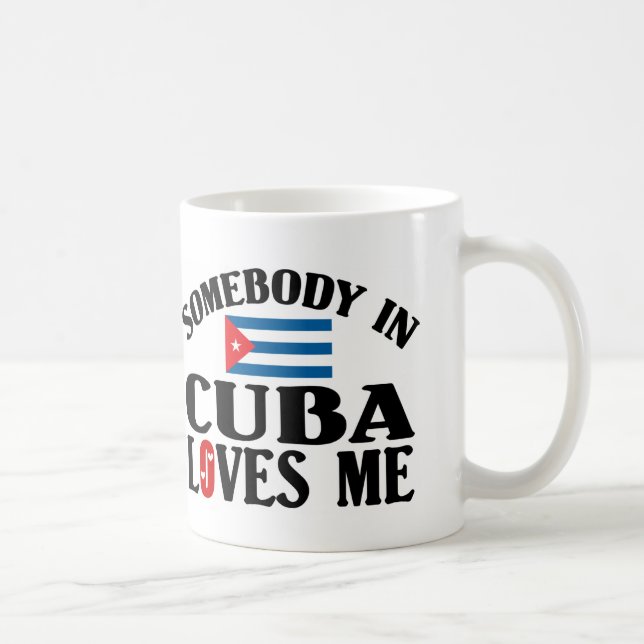 Caneca De Café Alguém em Cuba (Direita)