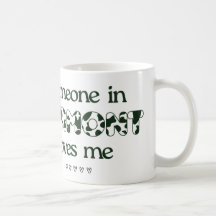 Alguém em Vermont me ama - Coffee Mug