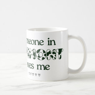 Caneca De Café Alguém em Vermont me ama - Coffee Mug