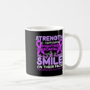 Caneca De Café Alguém Está Lutando Contra A Fibromialgia Para As