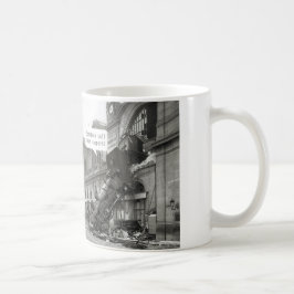 Caneca De Café Alguém Ligue para o comboio de apoio técnico