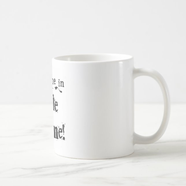 Caneca De Café Alguém no Chile ama-me (Direita)