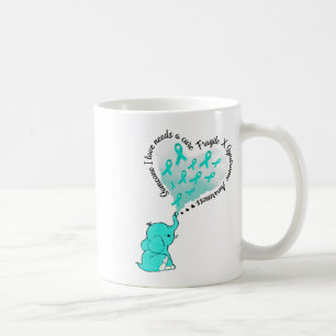 Caneca De Café Alguém Que Eu Amo Precisa De Uma Síndrome X Frágil
