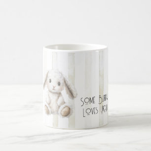 Caneca De Café Algum Coelhinho Ama Você