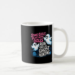 Caneca De Café Algumas Meninas Brincam Com Bonecas Raparigas Reai