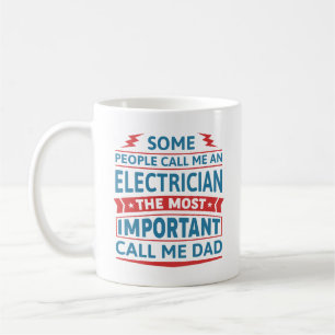 Caneca De Café Algumas Pessoas Me Chamam De Elétrico