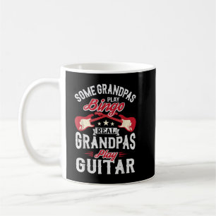 Caneca De Café Alguns Avôs Avôs de Verdade Tocam Guitarra