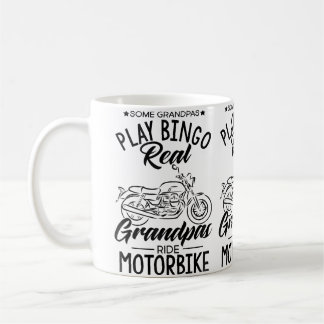 Caneca De Café Alguns Avôs Jogam Bingo Avôs Verdadeiros Andam de