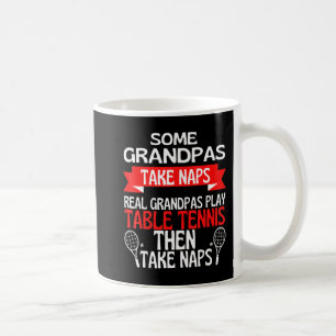 Caneca De Café Alguns Avós Tomam Naps Avós Reais Jogam Mesa T