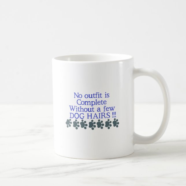 Caneca De Café Alguns cabelos de cão (Direita)