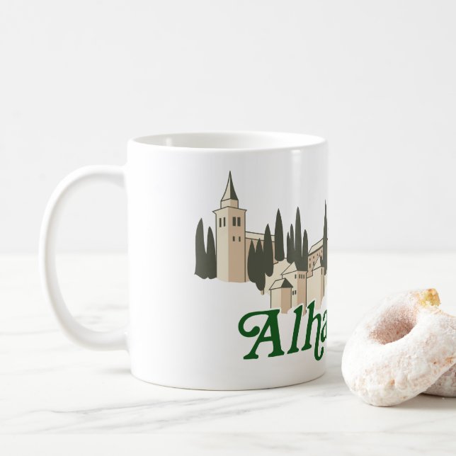 Caneca De Café Alhambra (Com Donut)