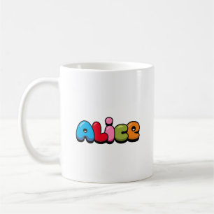 Caneca De Café Alice