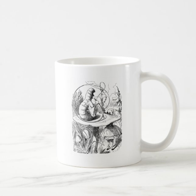 Caneca De Café Alice consulta Caterpillar (Direita)