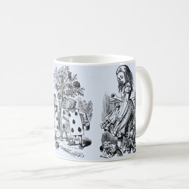 Caneca De Café Alice im Wunderland – Alice in Wonderland pastel (Frente Esquerda)