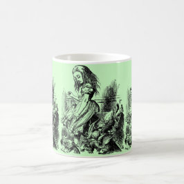 Caneca De Café Alice im Wunderland - Alice no Pastel das Maravilh