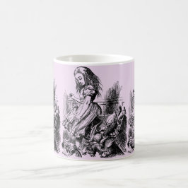 Caneca De Café Alice im Wunderland - Alice no Pastel das Maravilh