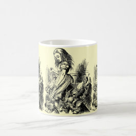 Caneca De Café Alice im Wunderland - Alice no Pastel das Maravilh