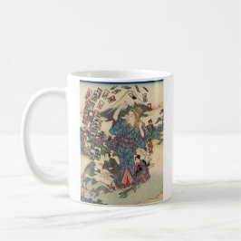 Caneca De Café Alice Lost in Japan | Ukiyo-e Floating Wonder