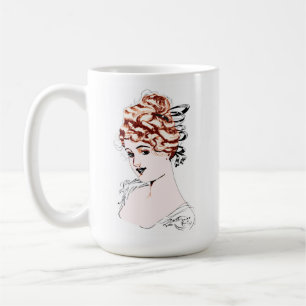 Caneca De Café Alice M. McPherrin por Russell L. Swigert arte de 