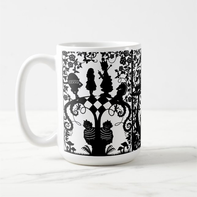 Caneca De Café Alice no País das Maravilhas (Esquerda)