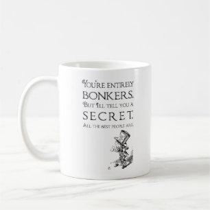 Caneca De Café Alice no País das Maravilhas Bonkers Mug