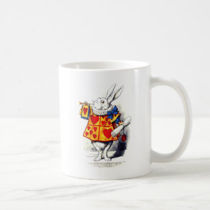 Caneca De Café Alice no país das maravilhas o coelho branco por