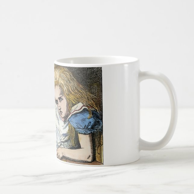 CANECA DE CAFÉ ALICE NO PAÍS DE AS MARAVILHAS (Direita)