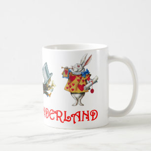 CANECA DE CAFÉ ALICE NO PAÍS DE AS MARAVILHAS