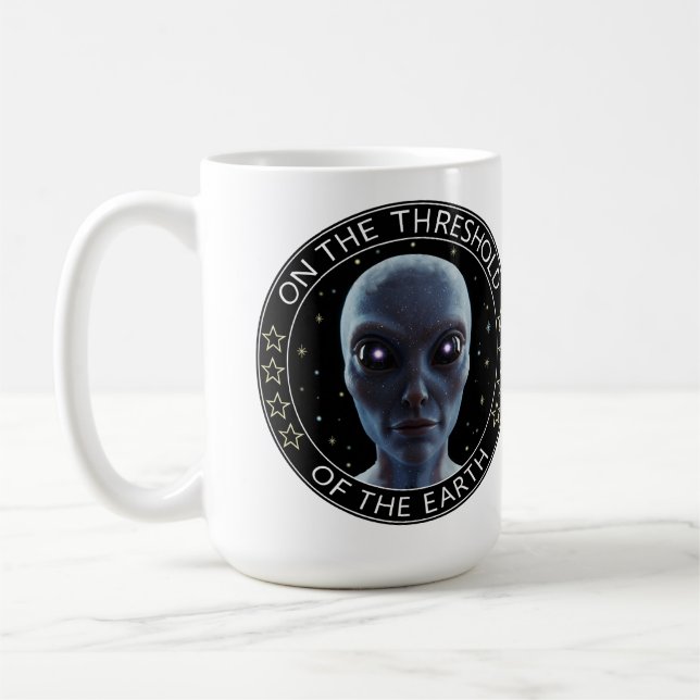 Caneca De Café Alienígena (Esquerda)
