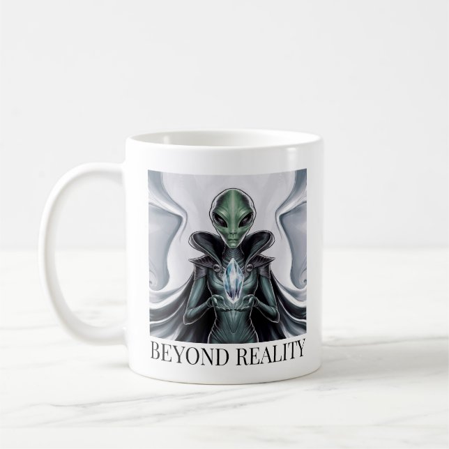 Caneca De Café Alienígena espiritual (Esquerda)