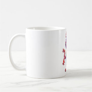 Caneca De Café Alienígena Prismático de Múltiplos Olhos