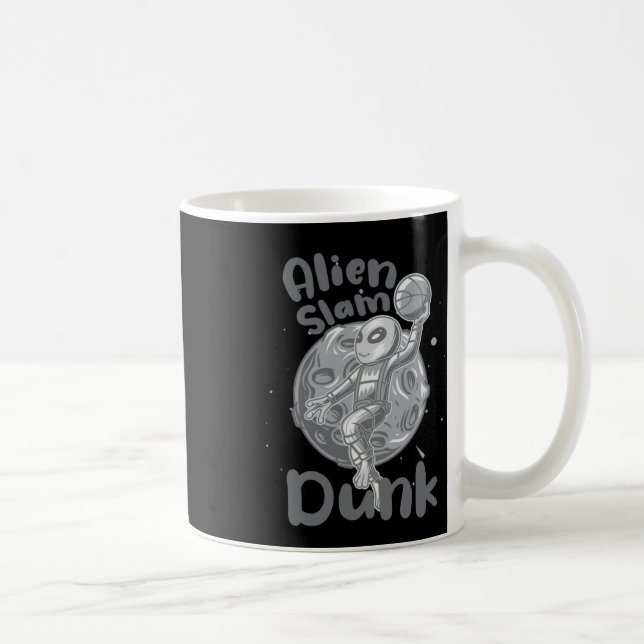 Caneca De Café Alienígena Slam Dunk Ativa (Direita)