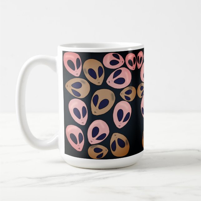 Caneca De Café alienígenas (Esquerda)