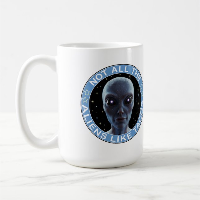 Caneca De Café Aliens (Esquerda)
