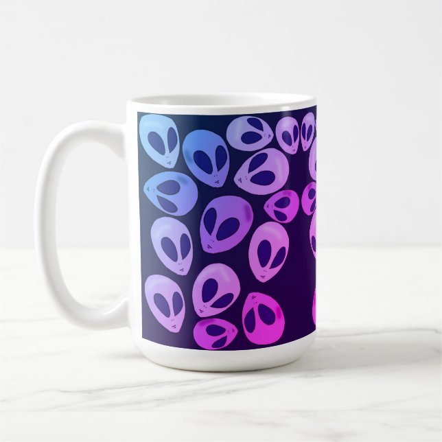 Caneca De Café aliens (Esquerda)