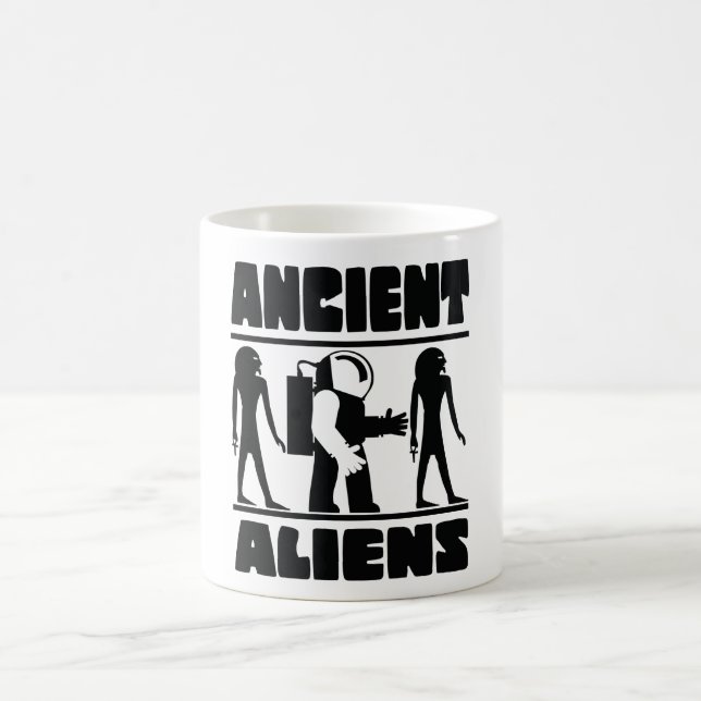 Caneca De Café Aliens antigos (Centro)