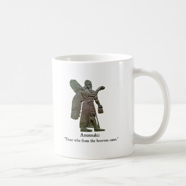 Caneca De Café Aliens antigos de Anunnaki (Direita)